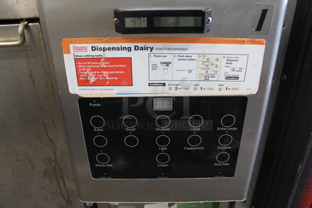 Taylor C005-12 Stainless Steel Commercial Countertop Dairy Dispenser. 115 Volts, 1 Phase. Tested and Powers On But Does Not Get Cold - Image 3 of 4
