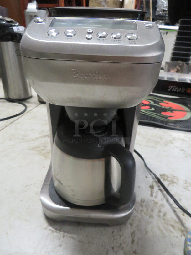 One Breville Coffee Maker.