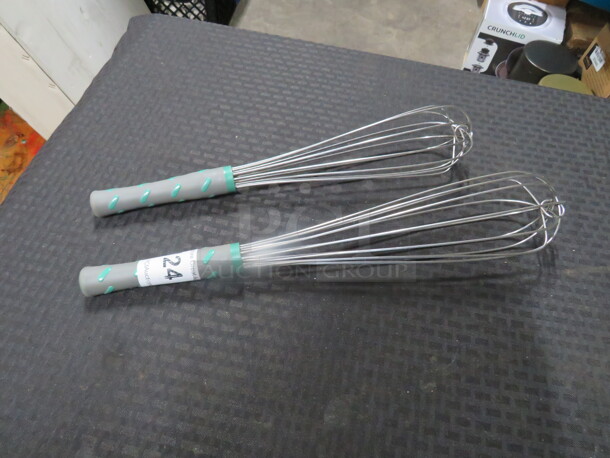 Assorted Stainless Steel Whip. 2XBID - Image 1 of 1