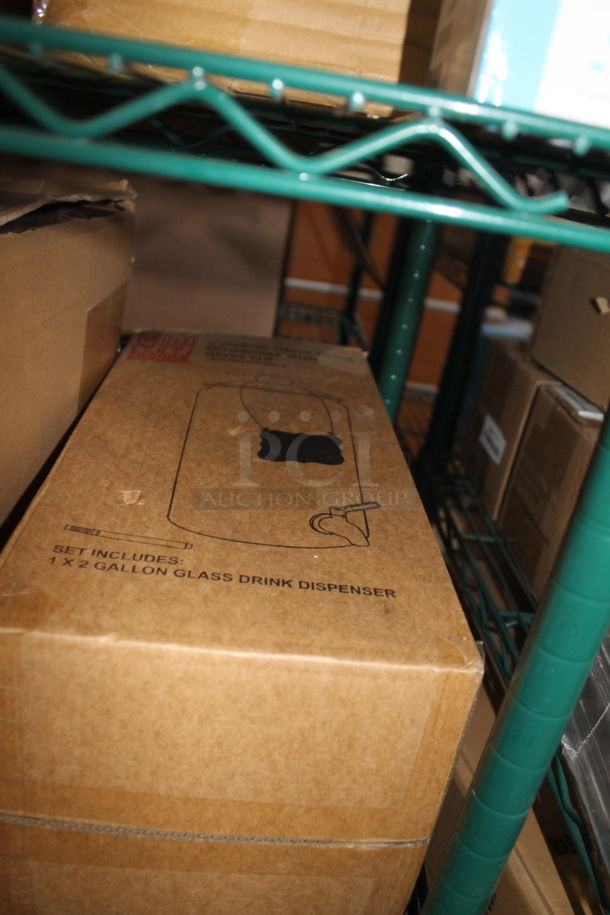 ALL ONE MONEY! Tier Lot of Various BRAND NEW SCRATCH AND DENT! Items Including Acrylic Drinking Glasses, Beverage Dispenser and Storage Bin Set - Image 3 of 6