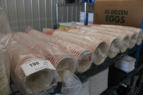 ALL ONE MONEY! Lot of 8 Bundles of Disposable Cups! - Image 1 of 3