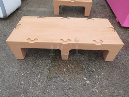 One Cambro Poly Dunnage Rack. #DR48. 21X30X12. $206.00.