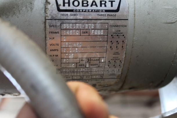 Hobart EL5-1224 Commercial Waste Processing Self Contained Food Scraps Grinding System Garbage Disposal.
200 Volts, 3 Phase.  - Image 11 of 11
