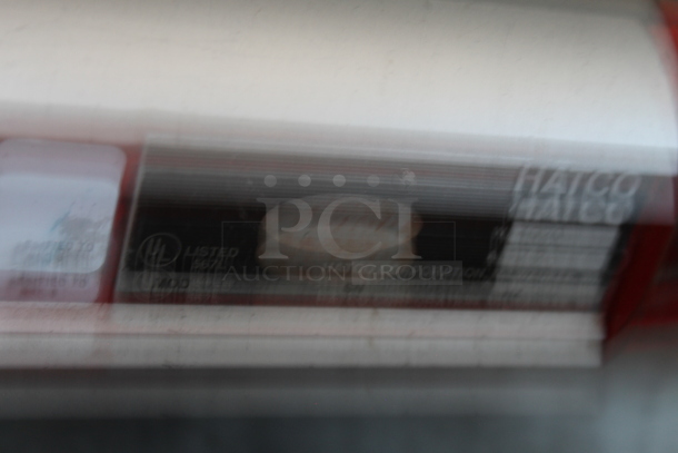Hatco GR2SDH-48T Stainless Steel Commercial 3 Tier Warming Display Merchandiser. 120/208-240 Volts.  - Image 5 of 9