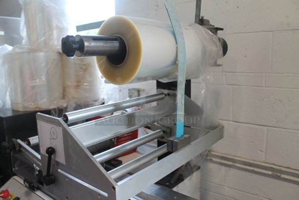 Arty Pac ARTY 75H Stainless Steel Commercial Floor Style High Speed Horizontal Flow Wrapper on Commercial Casters. Picture Before Removal Used as Gallery. 230 Volts, 1 Phase. - Image 7 of 10