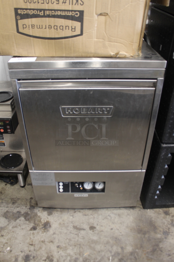 Hobart SR24C Stainless Steel Commercial Undercounter Dishwasher. 120 volts, 1 Phase. 