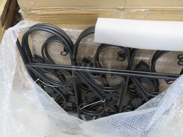 One Lot Of NEW Black Garden Fence. - Image 1 of 1