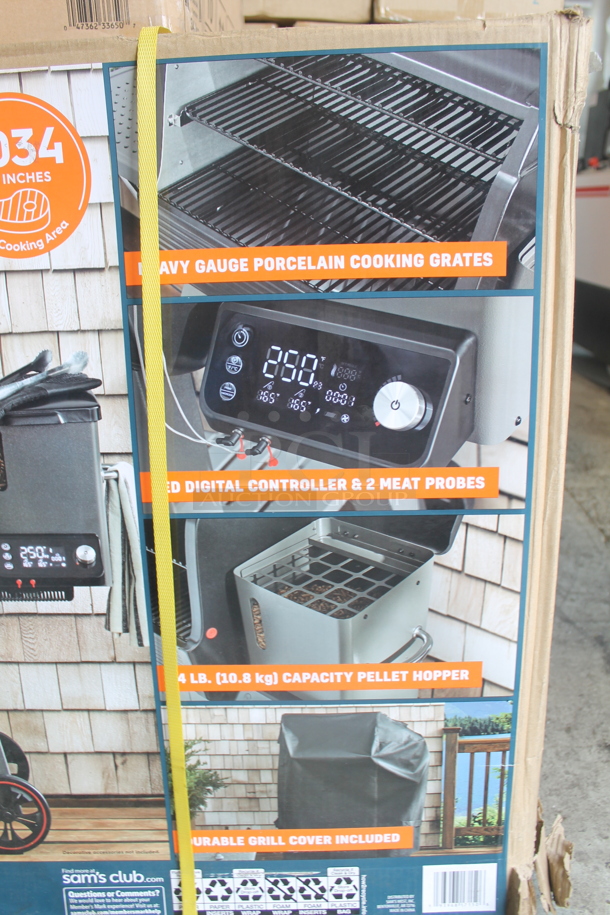BRAND NEW SCRATCH AND DENT! Members Mark Pro Series Pellet Grill.  - Image 5 of 5