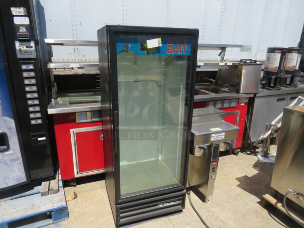 One True 1 Door Cooler. Model# GDM-12. 115 Volt. 25X23X63. - Image 1 of 2