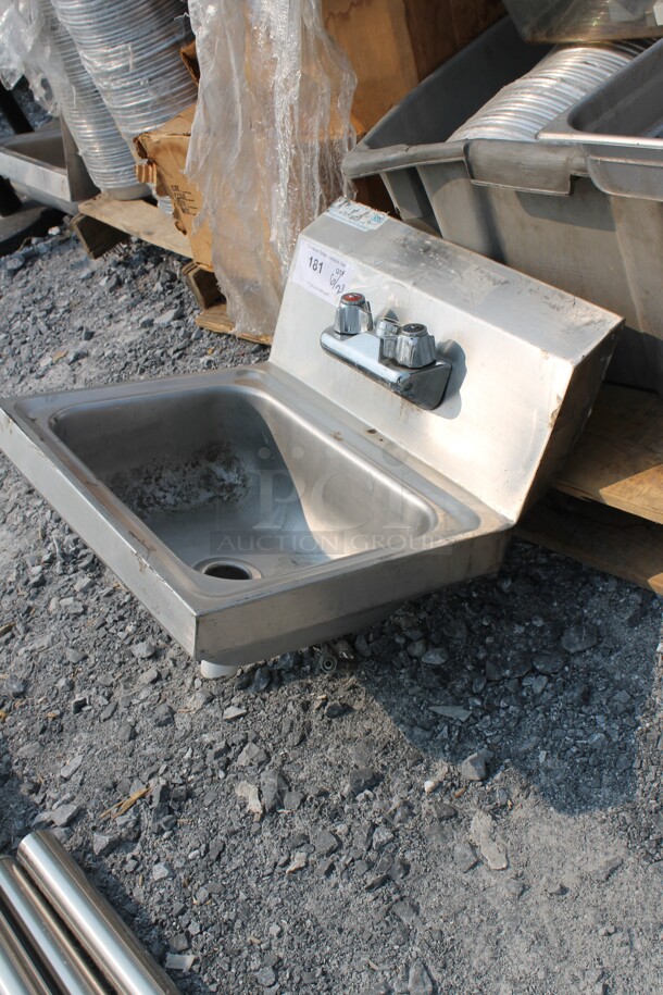 Turbo Air TSS-1-H Commercial Stainless Steel Flush Mount Hand Sink. - Image 2 of 7