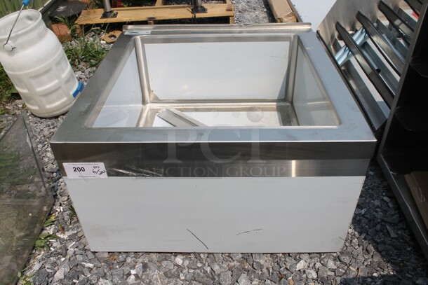 BRAND NEW SCRATCH AND DENT! Regency 600SM242412 Commercial Stainless Steel One Compartment Floor Mop Sink. - Image 1 of 7