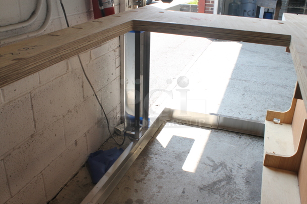 BRAND NEW! Custom Cabinet With Cutout - Image 3 of 4