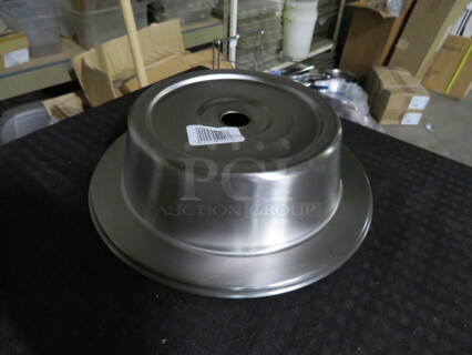 One NEW Vollrath Stainless Steel 9 Inch  Plate Cover. #62342