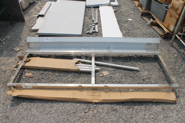 BRAND NEW SCRATCH AND DENT! Regency 600TPBOF3072 Commercial Stainless Steel Table Frame For 30