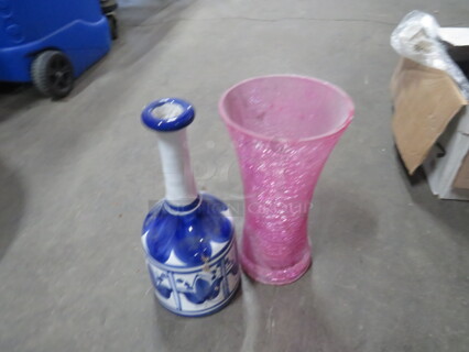Assorted Vases. 2XBID