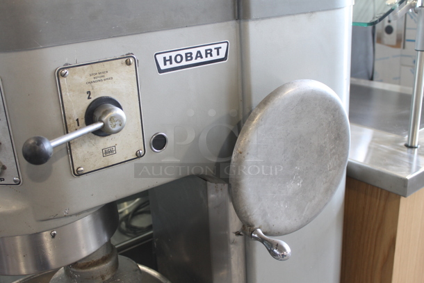 Hobart P 660 Commercial Stainless Steel Electric Countertop 60 Quart Mixer With Stainless Steel Bowl And Dough Hook. 208V, 1 Phase.  - Image 3 of 6