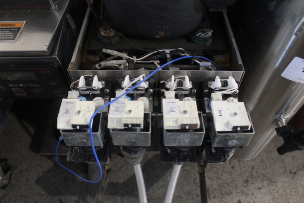 Metal Commercial 4 Flavor Carbonated Beverage Machine. - Image 4 of 4