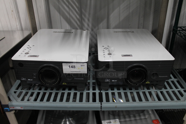 2 Panasonic PT-D3500U DLP Projectors. 120 Volts, 1 Phase. 2 Times Your Bid! - Image 1 of 5