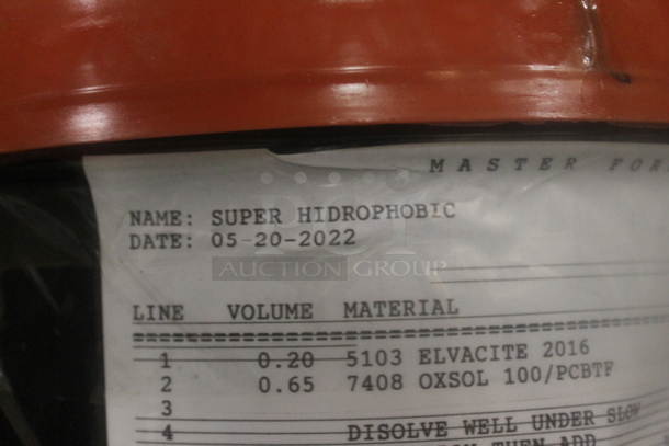 ALL ONE MONEY! TWO TIER PALLET LOT of Buckets of Various Contents Including Chiguard 5350 and Sealant.  BUYER MUST REMOVE. - Image 4 of 12