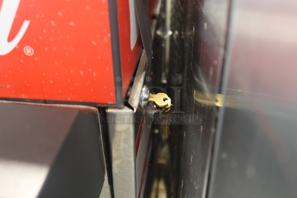 ALL ONE MONEY! Commercial Stainless Steel Electric Countertop 6 Drink Dispenser Unit With Key and McCanns E300197 Carbonator! - Image 10 of 12