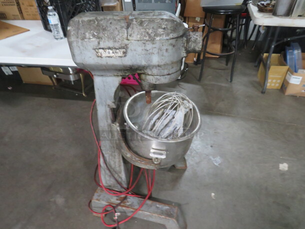 One WORKING Hobart 20 Quart Mixer With Bowl, Whip And Paddle.  - Image 2 of 4