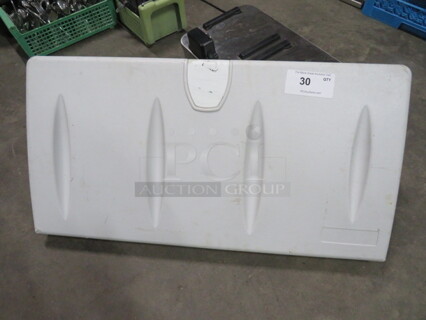 One Continental Wall Mount Baby Changing Table.