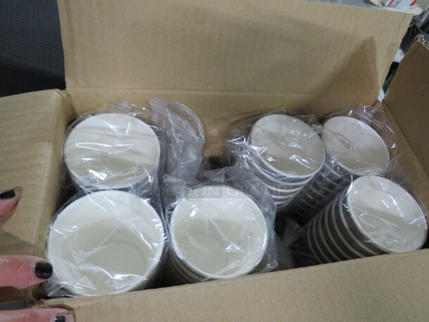 One Lot Of Cups And Lids. - Image 1 of 1