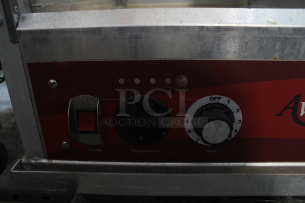 Avantco 177Heat18361 Commercial Stainless Steel Electric Insulated Full Size Heating and Holding Mobile Cabinet With Clear Door. 120V. Tested and Working! - Image 3 of 6