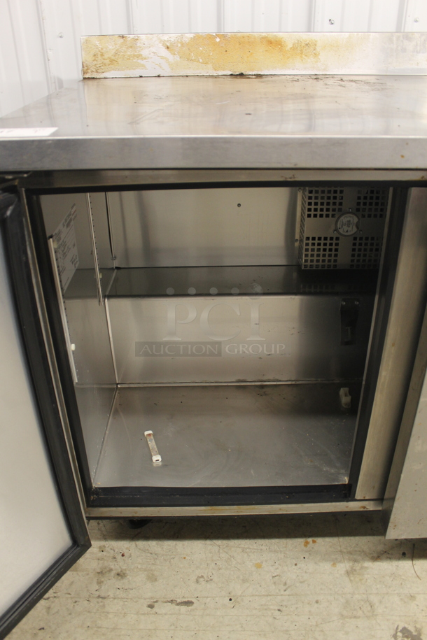 2016 True TWT-48f-HC Commercial Stainless Steel 2-Door Worktop Freezer. 115V, 1 Phase. Tested And Does Not Power On - Image 4 of 6