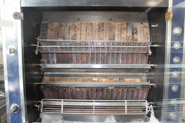Rotisol Stainless Steel Commercial Floor Style Natural Gas Powered Rotisserie Oven. - Image 8 of 12