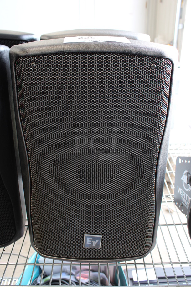 2 EV Model ZX1 8 Ohm Speakers. 11x10x18. 2 Times Your Bid!