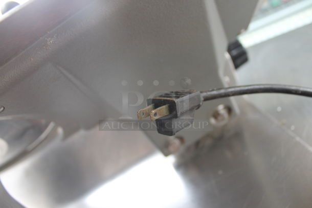 Globe 3500 Stainless Steel Commercial Countertop Automatic Meat Slicer. 115 Volts, 1 Phase. Tested and Working! - Image 8 of 8