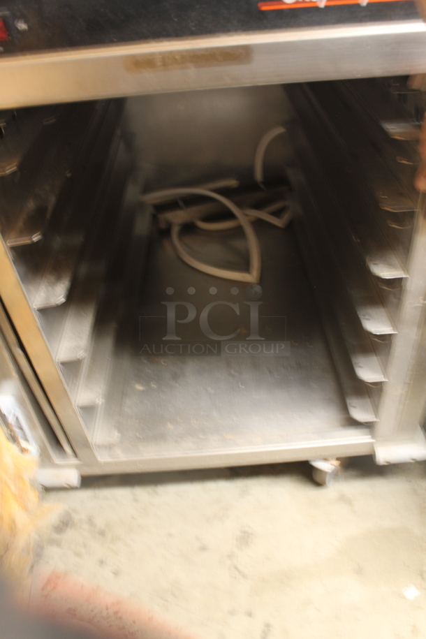 Hatco Commercial Stainless Steel Cook And Hold Double Oven With Pan Racks On Commercial Casters. 115 Volts, 1 Phase - Image 5 of 6