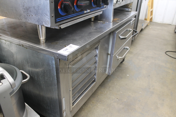 Leader Commercial Stainless Steel 2-Drawer Chef Base on Commercial Casters. Cannot Test Due To Plug Style - Image 2 of 4