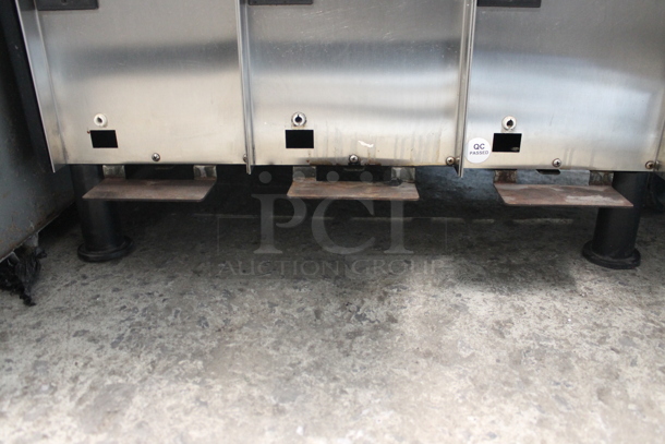 Elmeco FC 3 Stainless Steel Commercial Countertop 3 Hopper Slushie Machine. 115 Volts, 1 Phase. Tested and Powers On But Does Not Get Cold - Image 5 of 8