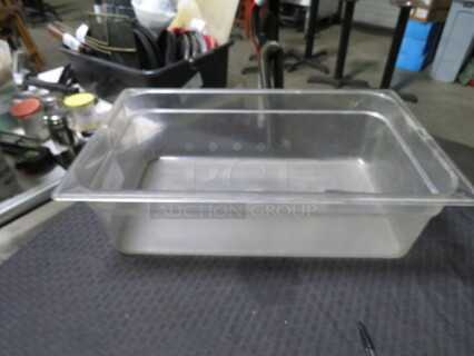 One Full Size Food Storage Container.