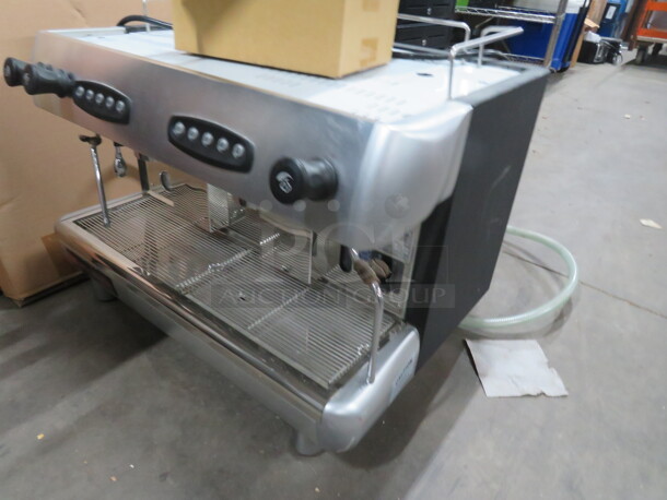 NEW 2 Group Automatic Grindmaster espresso machine. Model# CS2. 220-240 Volt. 1 Phase. $5201.93. 30X23X24 - Image 2 of 7
