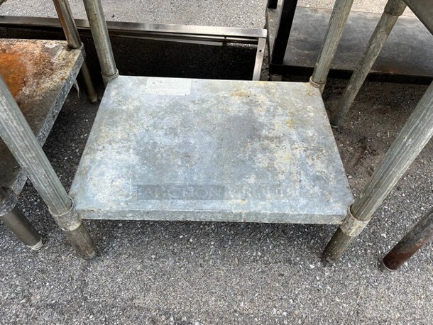 Stainless Steel Table w/ Metal Under Shelf. 30x24x36 - Image 3 of 4