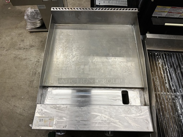 Venancio O2GT Stainless Steel Commercial Countertop Natural Gas Powered Flat Top Griddle. 30,000 BTU. - Image 4 of 6