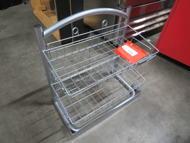 One NEW Display Shelving Merchandiser With 2 Shelves.  - Image 2 of 2