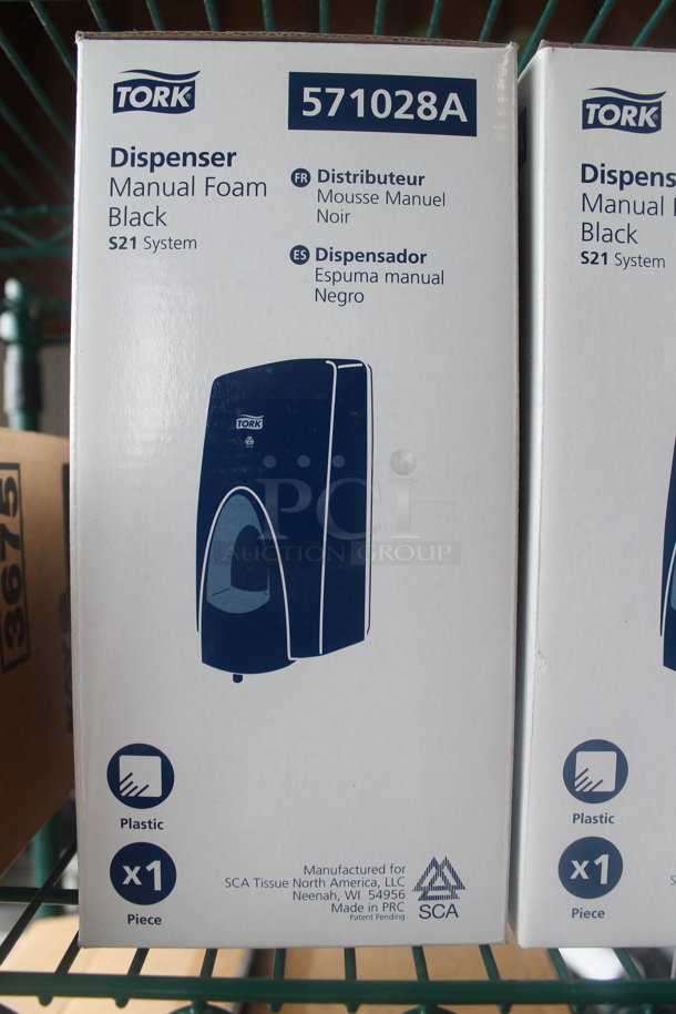 2 BRAND NEW IN BOX! Tork 571028A Wall Mount Foam Soap Dispensers. 2 Times Your Bid! - Image 2 of 3