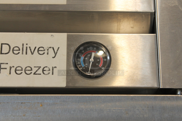 2013 True T-49F ENERGY STAR Stainless Steel Commercial 2 Door Reach In Freezer w/ Poly Coated Racks on Commercial Casters. 115 Volts, 1 Phase. Tested and Working! - Image 3 of 9