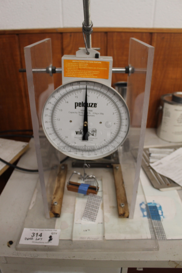 Desk w/ Contents Including Pelouze Scale. BUYER MUST REMOVE. - Image 3 of 6