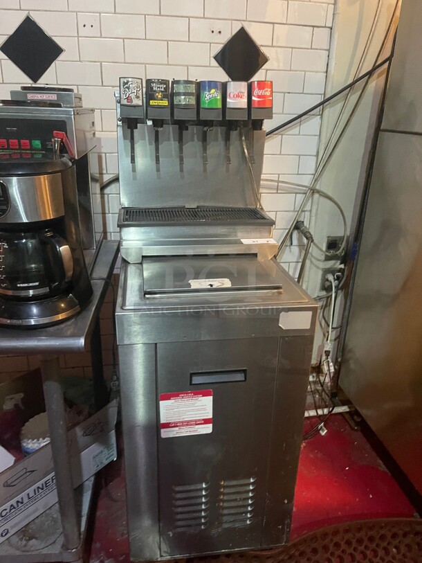 Working! Lancer Soda Machine Ice cooled Drop in Non Refrigerated NSF Tested and Working! - Image 3 of 6