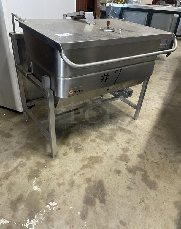 Natural Gas Groen Braising Pan 40 Gal.