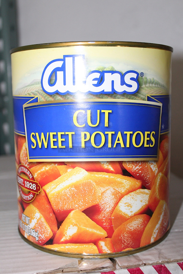 Ambrosia Sweet Potatoes, Cut in Syrup, 6 lbs 4oz. 7 Cans. 7x Your Bid  - Image 2 of 2