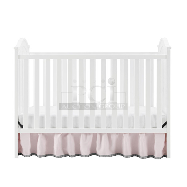 Baby Relax Adelyn 2-in-1 Convertible Crib, White. 54.25in W x 31.5in D x 41.63in H - Image 6 of 12