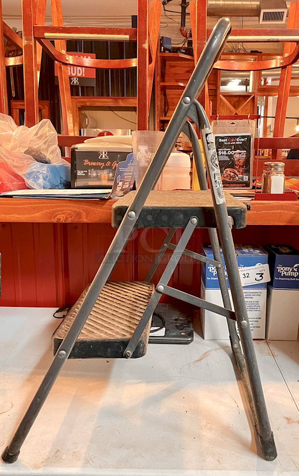 Cosco Model 11-145-DGR Step Stool, 18-1/2" High - Image 4 of 5