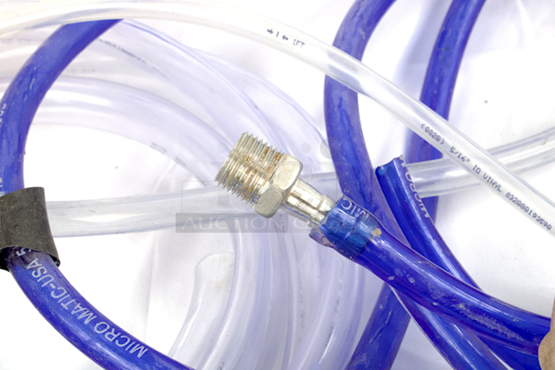 Brewery Hose - 5/16" Vinyl & 5/16" Micromatic-USA Air Hose  With NPT Fittings - Image 3 of 4