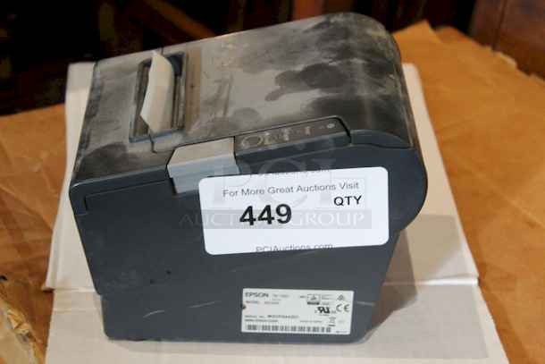SWEET! Epson TM-T88V Model 244A High Volume Thermal Receipt Printer.  - Image 2 of 6